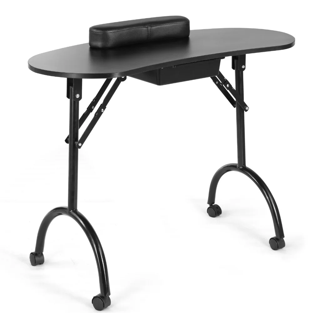 Cross-border manicure table Foldable manicure table, portable manicure table with vacuum cleaner