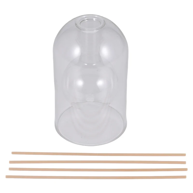 AF93-Opslagcontainers Diffuserflessen Aromatherapie Diffuserfles Moderne diffuser Glazen fles Essentiële olie-organisatoren