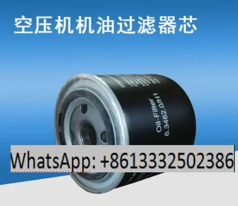 

6pcs/lot 6.3462.0/H1 Kaeser air compressor black spin on OF oil filter element