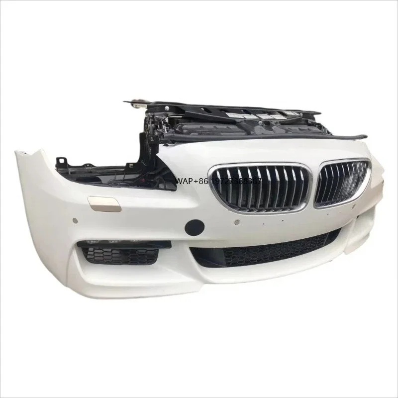 For 2011- 640i F06Gran Coupe Front Bumper Assembly Grille Radiator Intake Hood