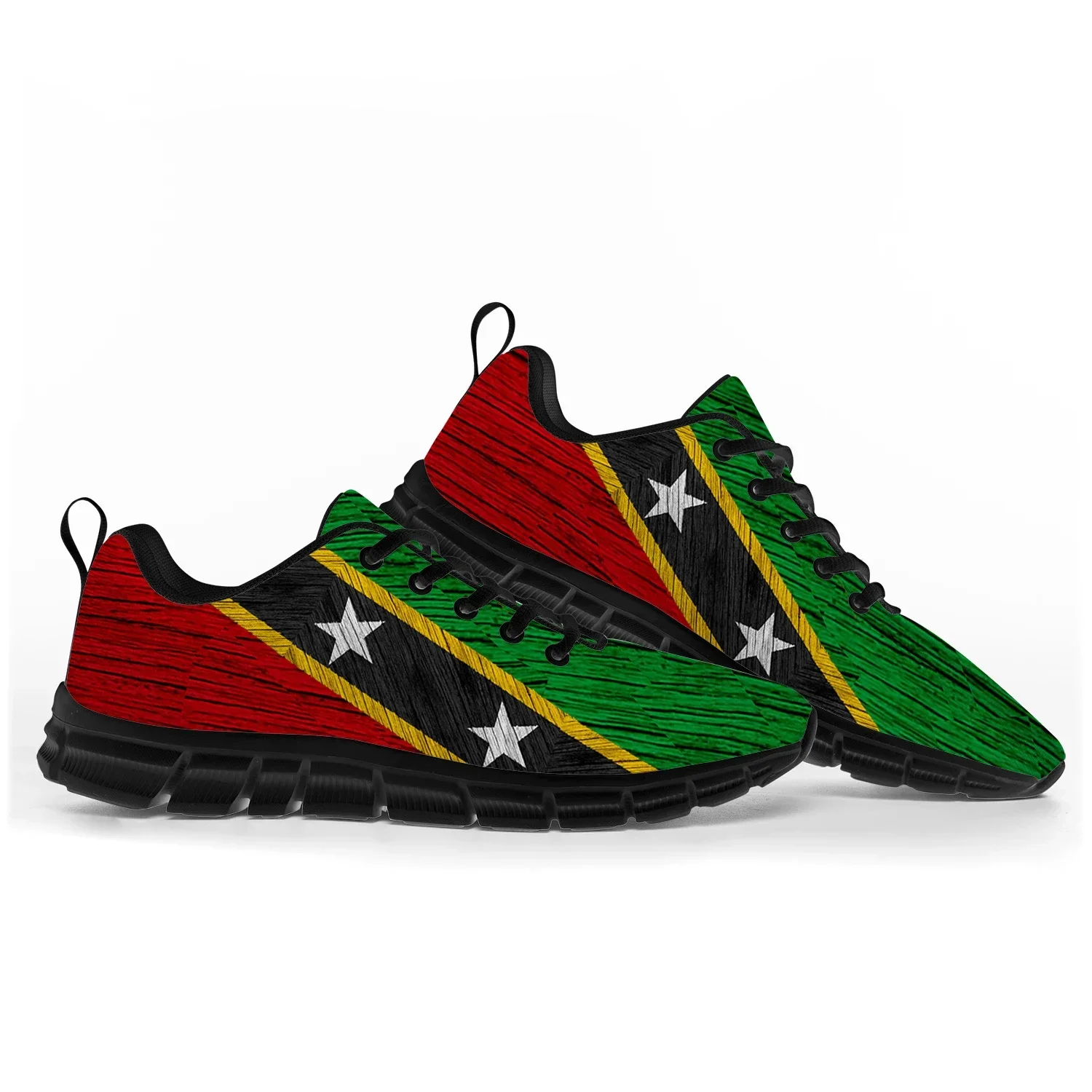 

St Kitts and Nevis Flag Sports Shoes Mens Womens Teenager Kids Children Sneakers Casual Custom High Quality Couple Shoes