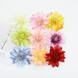 Bohemian Style Flower Hair Clips Big Decorations Flower Brooches Wedding Events Hair Accessories Artificial Flower Hairpins