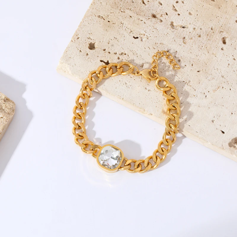 EILIECK 316L Edelstahl Goldfarbene Kugel-Perlenkette für Damen, Modischer Trend-Halsschmuck, Wasserdichter Schmuck, Geschenk-Halskette – Detail 20