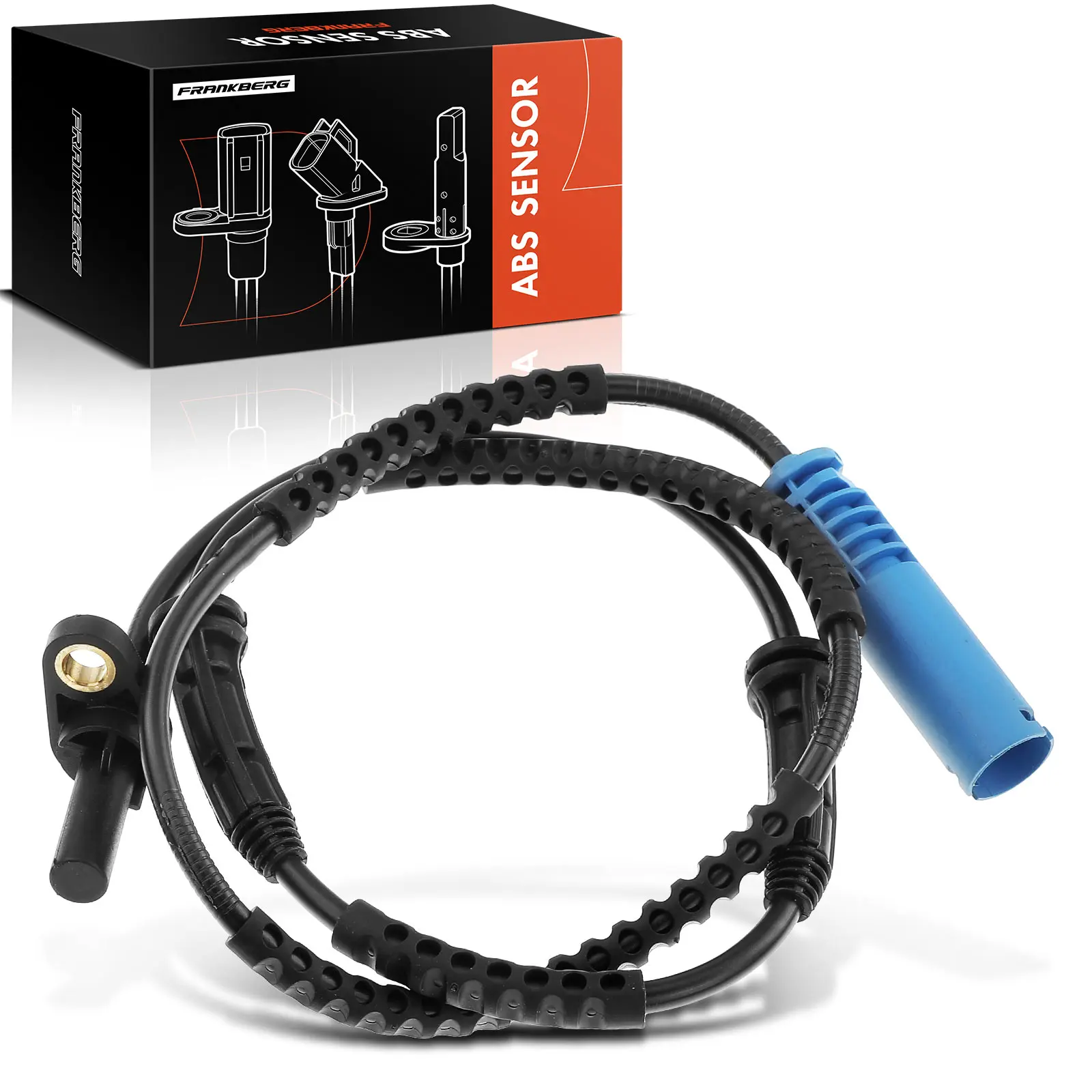 Frankberg 1x ABS Sensor Achteras Links Rechts voor MINI Mini Cooper S D One D R56 R57 R55 R58 R59 34526851501
