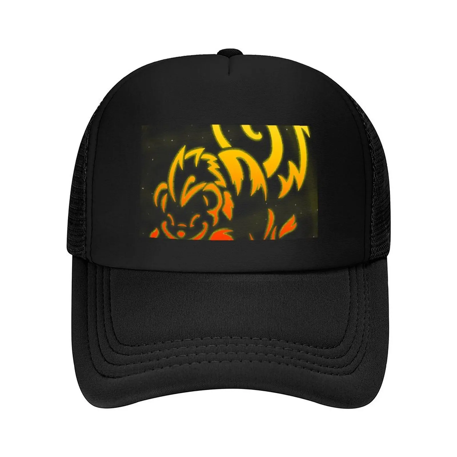 

Growlithe Tribal Design Classic T-Shirt.png Baseball Cap Designer Hat Military Tactical Cap fun hats cute Women Hats Men's