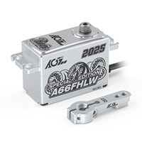 AGFRC A66FHLW 2025 Special Edition 60KG Super Torque 0.100Sec 4-Pole Steel Gears Brushless Waterproof Servo For Most RC Cars