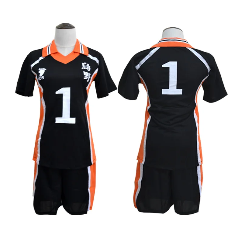 Haikyu!! Haikyuu Costume Cosplay Karasuno Koukou liceo pallavolo Club Hinata Shoyo Kageyama Tobio abbigliamento sportivo maglie