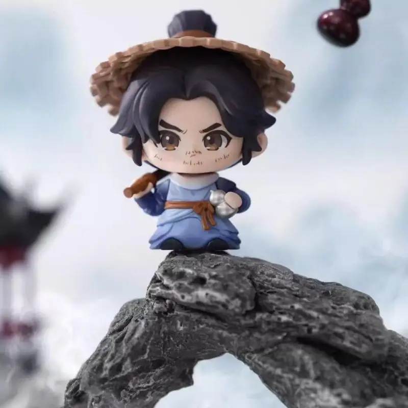 

Q-Version Doll Anime Peripheral Genuine Sword Coming Blind Box Trendy Games Chen Ping'An Ning Yao Figure Ornament Birthday Gift