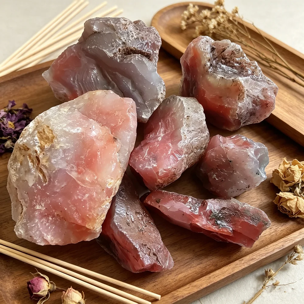 Natural Treasure Red Agate for Jewelry Making Carnelian Diffuser Oil Raw Stone Crystals Healing Specimen Home Decoration Stone