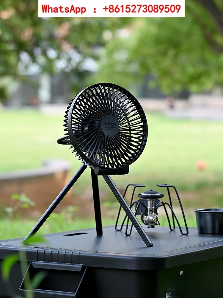 

Outdoor Camping Wireless Charging Small Fan Air Circulation Portable Exhaust Fan