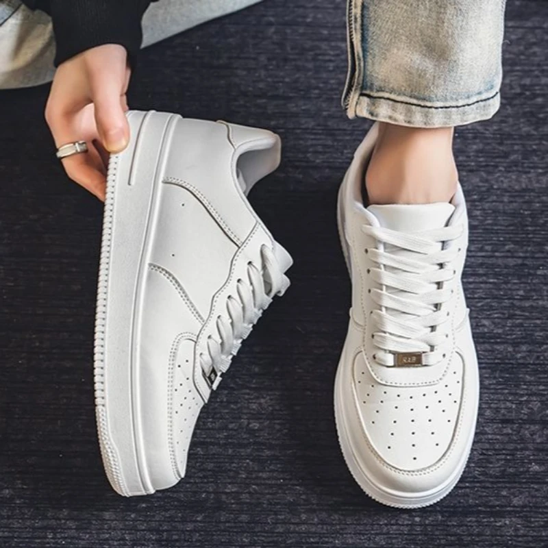 

Мужские невидимые внутренние подтяжки каблука в корейском стиле, модные дышащие спортивные белые кроссовки, увеличивающие рост, удобный дизайн