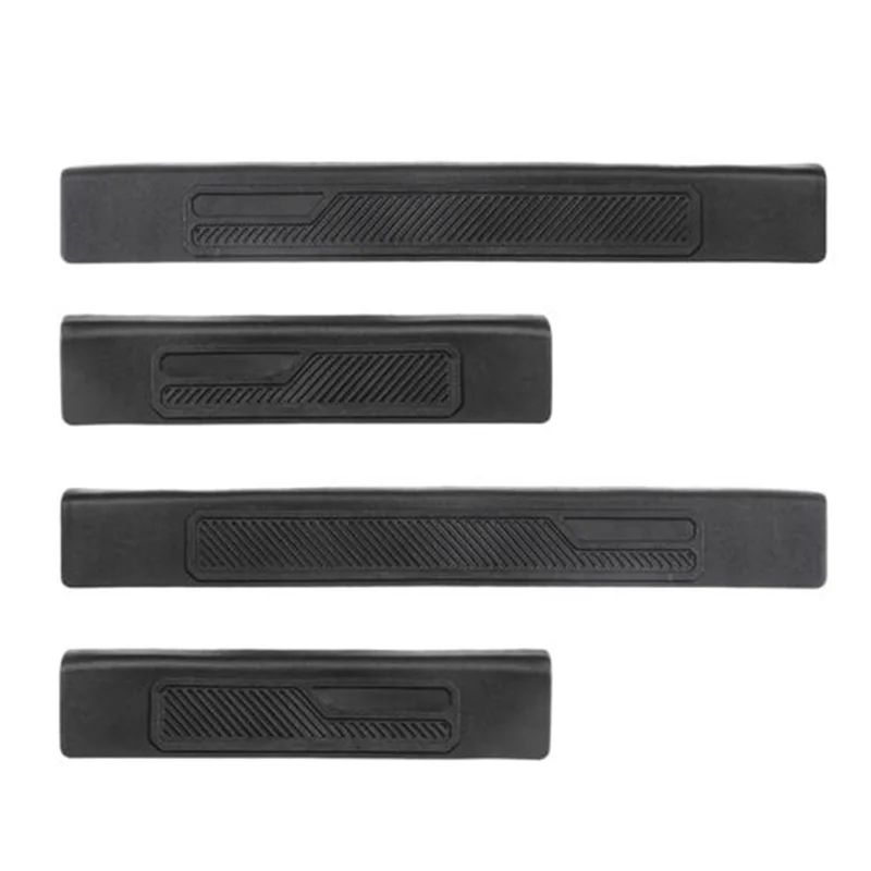 Door Sill Scuff Plate Pedal Entry Guard Protector Stickers Trim Car Styling for Ford Bronco 2021 2022 2023 4Pcs