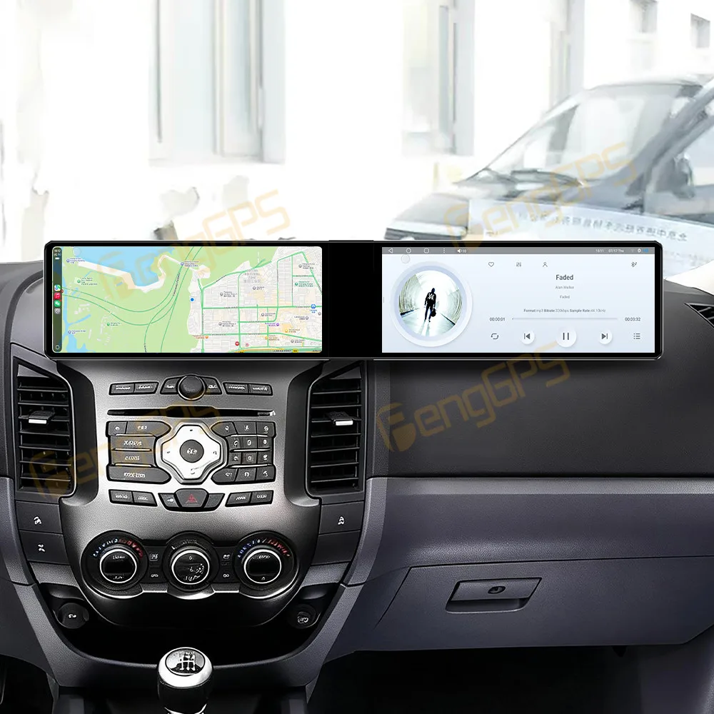 

Автомагнитола с сенсорным экраном для Ford Ranger 2008-2012, Android GPS, мультимедийная система, автомагнитола, стереоприемник, головное устройство