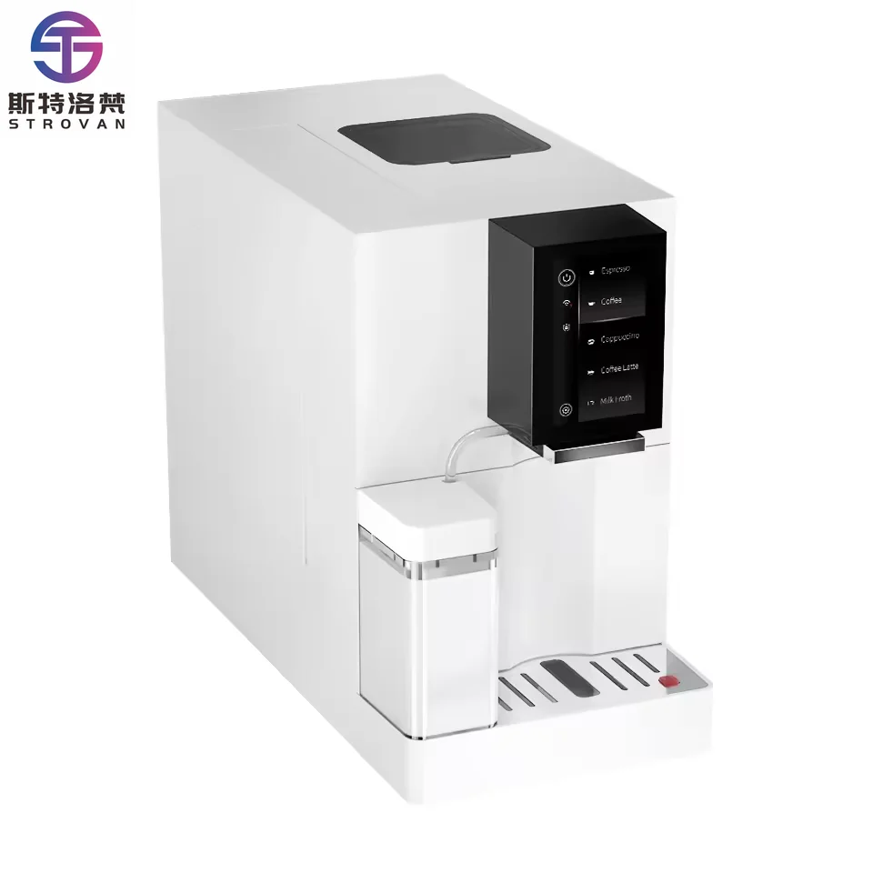 

STLF Intelligent Automatic Espresso Electric Coffee Maker Machine With Milk Container