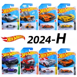 2024H оригинальный игрушечный автомобиль Hot Wheels для мальчика 1/64 литая модель автомобиля Porsche 904 Carrera Mazda RX-3 Corvette Batman Batmobile Mclaren