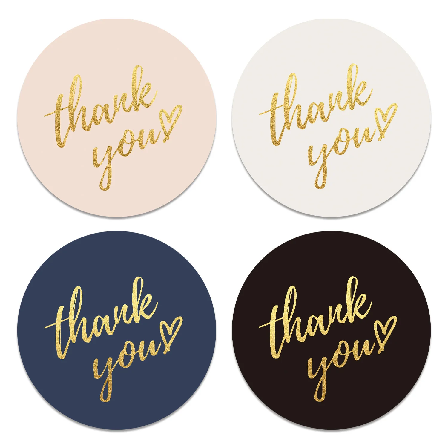 Thank You Stickers for Business Small Kid Packaging Sticker New Rolling Pack Stickers Lables Children's Stickers Roll TZ307