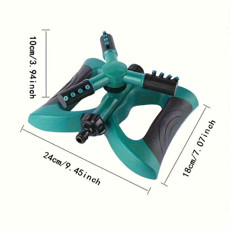 360 ° Rotating Garden Sprinkler Automatic Lawn Sprinkler Adjustable Lawn Irrigation System For Watering Garden Plants