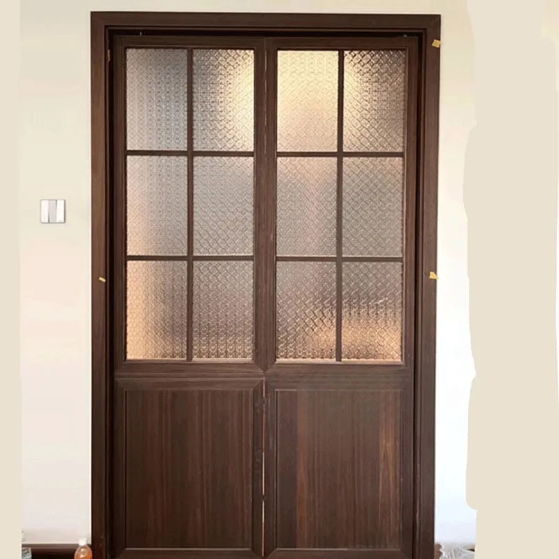 Customizable Bathroom Doors Entrance Vintage Modern Design Sliding Door Stylish Exquisite Kit Puerta Corredera Home Furniture