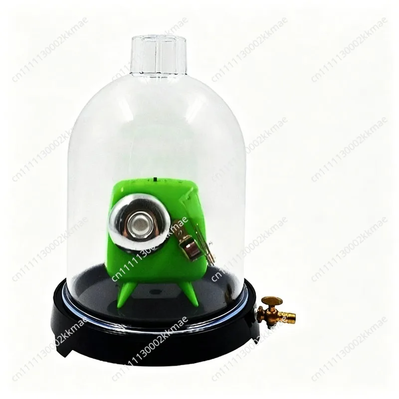 Plastic Vacuum Plate 18cm with Bell Jar, for Physics Lab Experiment & Demonstration