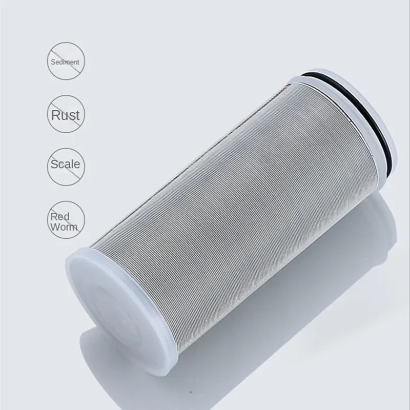 1/2นิ้วสแตนเลสสตีลที่ใช้ในครัวเรือน Pre Water Purification Filter Tap เครื่องทำน้ำอุ่นเครื่องซักผ้า Universal Anti-Scaling กรอง