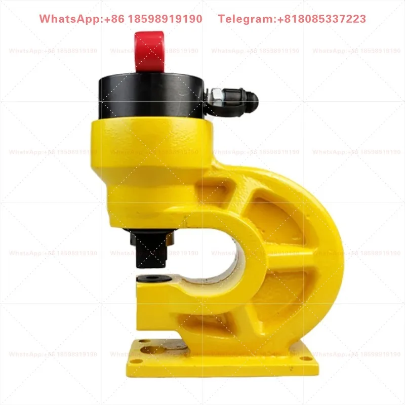 CH-60 Hydraulic Busbar Puncher 31Ton Electric Hydraulic Hole Punching Machine Metal Plate Perforating Tool