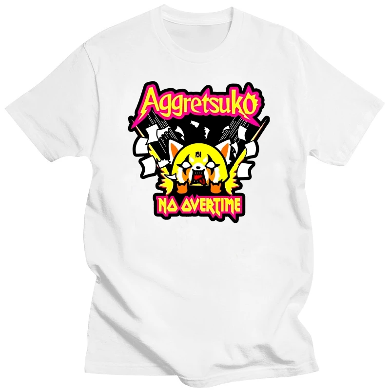 Legit Aggressive Retsuko Aggretsuko Anime No Overtime Authentic T-Shirt Ts7Bl9 34Th 30Th 40Th 50Th Birthday Tee Shirt