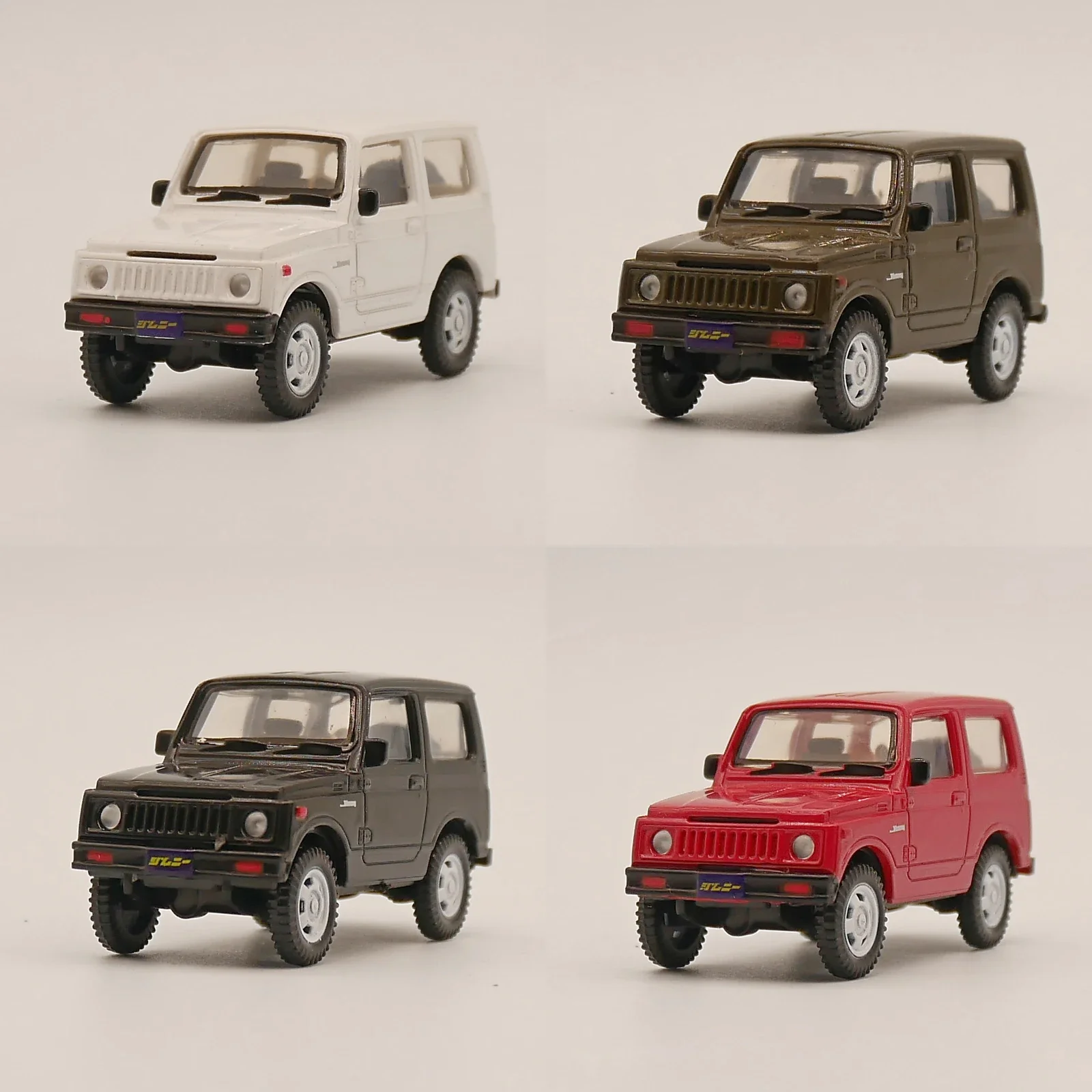 1:64 Scale Suzuki Jimny SJ30 Car Model Plastic ABS Simulation Car