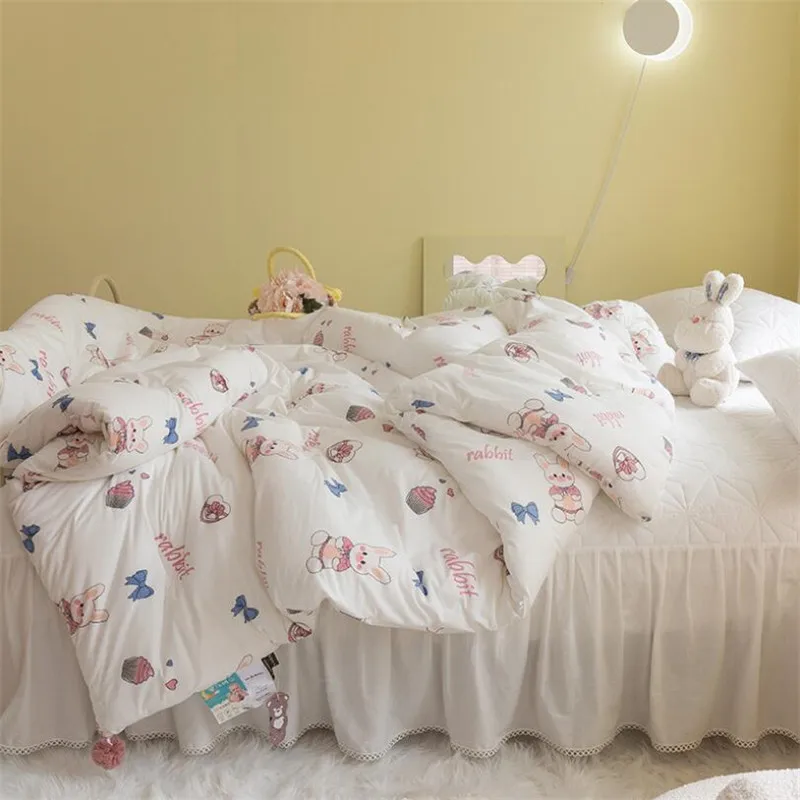 150x200cm Warm Kids Sleeping Quilt Super Soft Children Duvet Spring Autumn Baby Comforter Home Blanket Cotton-Padded Mattress