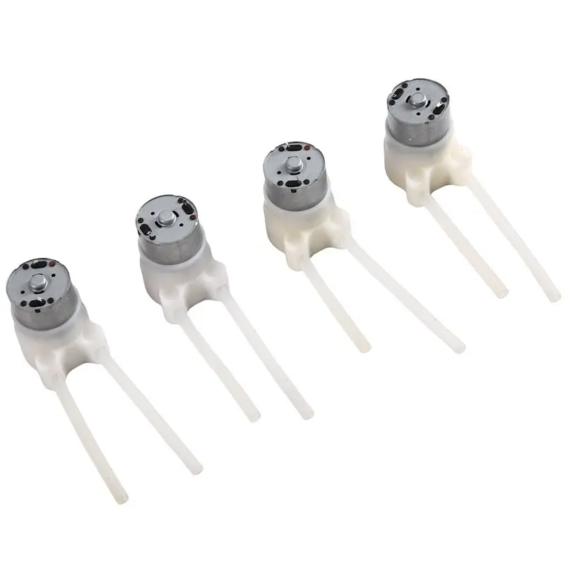 [HOT!A34R】 Self-Priming Peristaltic Pump P310 4 Pack DC 6V Small For Liquid Gel Measurement