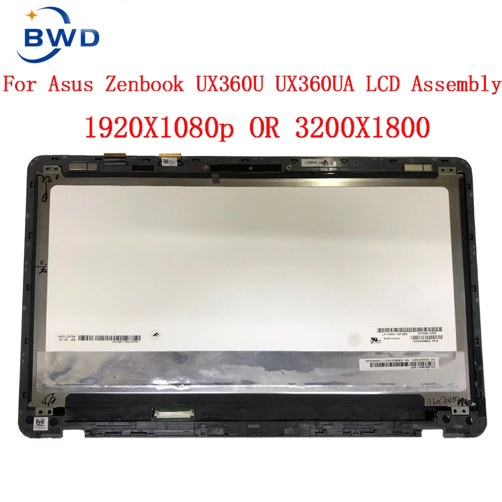 13.3 ASUS ZenBook Flip UX360U LCD Replacement Screen