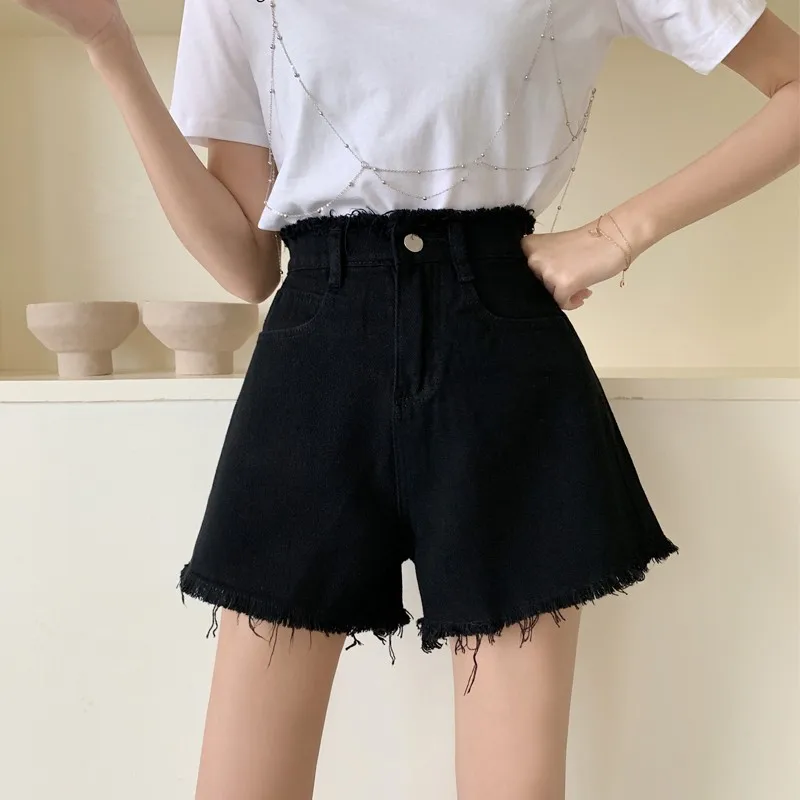 

Джинсовые брюки с высокой талией. Женские свободные утягивающие брюки трапециевидной формы с широкими штанинами. Модные юбки с высокой талией.