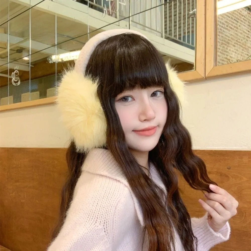 Leuke warme oorbeschermers Snoepkleur Koudebescherming Oorwarmers Oorwarmers Oorkap Buiten