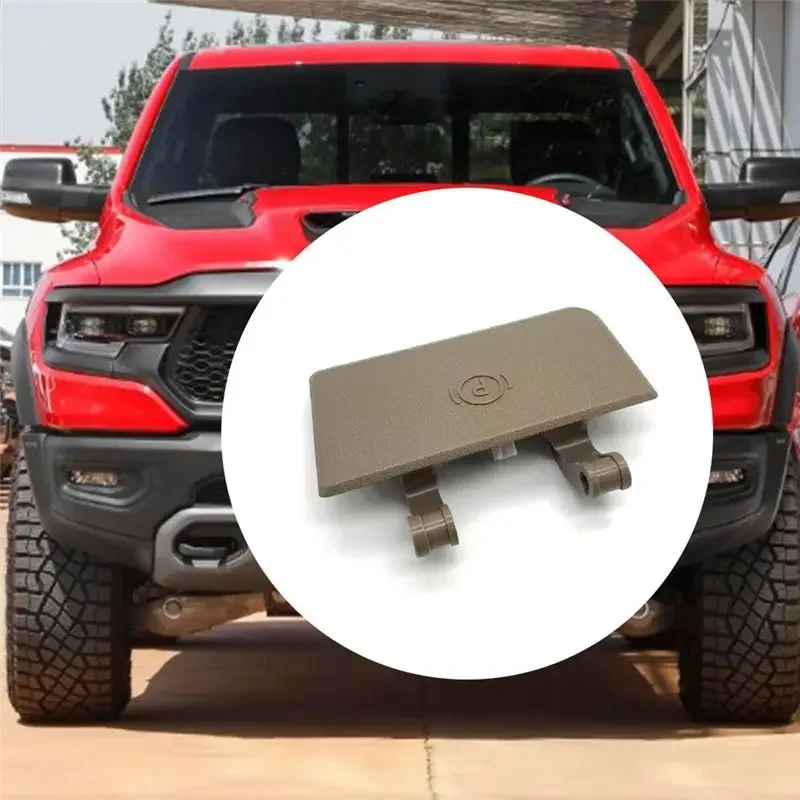 1NL97XDVAA Black Plastic Parking Brake Release Handle for Dodge Ram 1500-5500 2009-2018