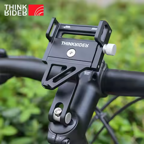 Thinkrider Phone Holder Motorcycle Electric Bicycle Smartphone Cnc Aluminum Alloy Bracket Five Claws Mechanical Bike Holder
