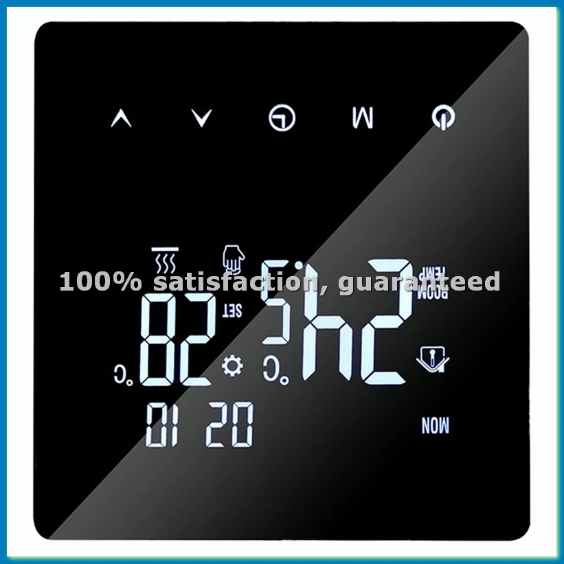 

Tuya WiFi Wireless Thermostat Touch Screen Temperature Controller Programmable Digital Thermoregulator for Floor Heating-A63M