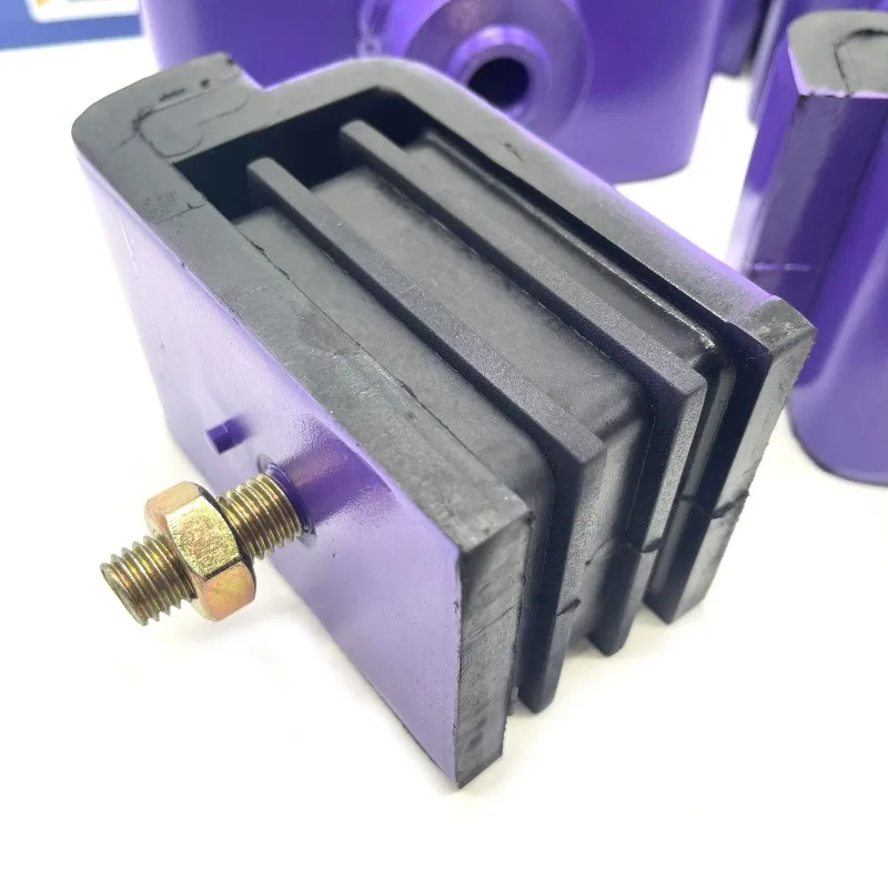 MUGURO 4123994 4248362 engine mount adhesive for Hitachi EX200-5 shock absorption and compression machine foot pads