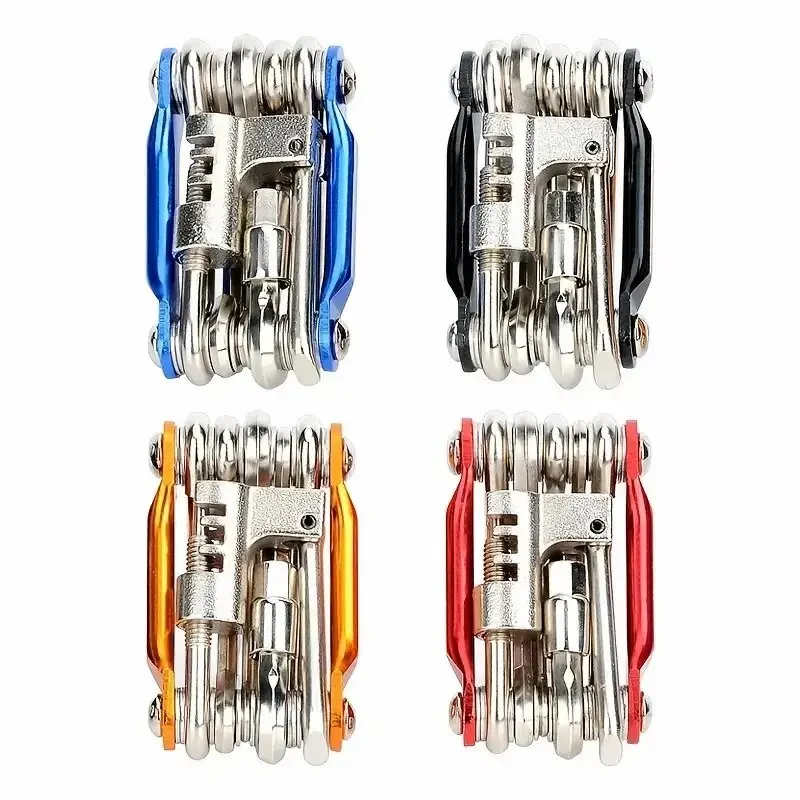 11 In 1 Portable Multifunctional Bike Repair Tool Kit For Outdoor Bicycle Cycling