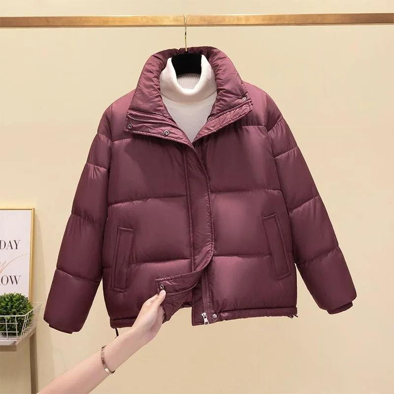 

Short Petite Women's Cotton-padded Parkas 2025 New Winter Down Jacket Korean Style Loose Cotton-padded Coats Women's Clothing
