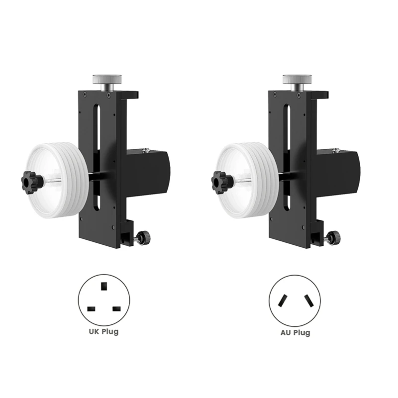 Ultrasonic Vinyl Rotating Cleaner Bracket Record Rotat Bracket 2 RPM Ideal For 6L+ Ultrasonic Cleaners UK Plug