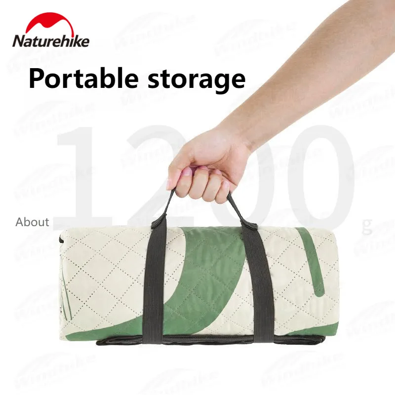 Naturehike Outdoors Portable Picnic Mat Ultralight 1.2kg Camping Moisture-Proof Pad 6-8 Persons Widen Washable