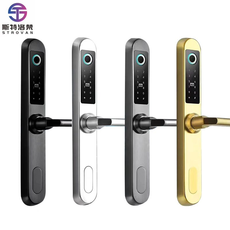 

Stainless Steel 304 Digital Smart Door Lock for Wooden Door Sliding Door High-Quality Waterproof Fingerprint Lock
