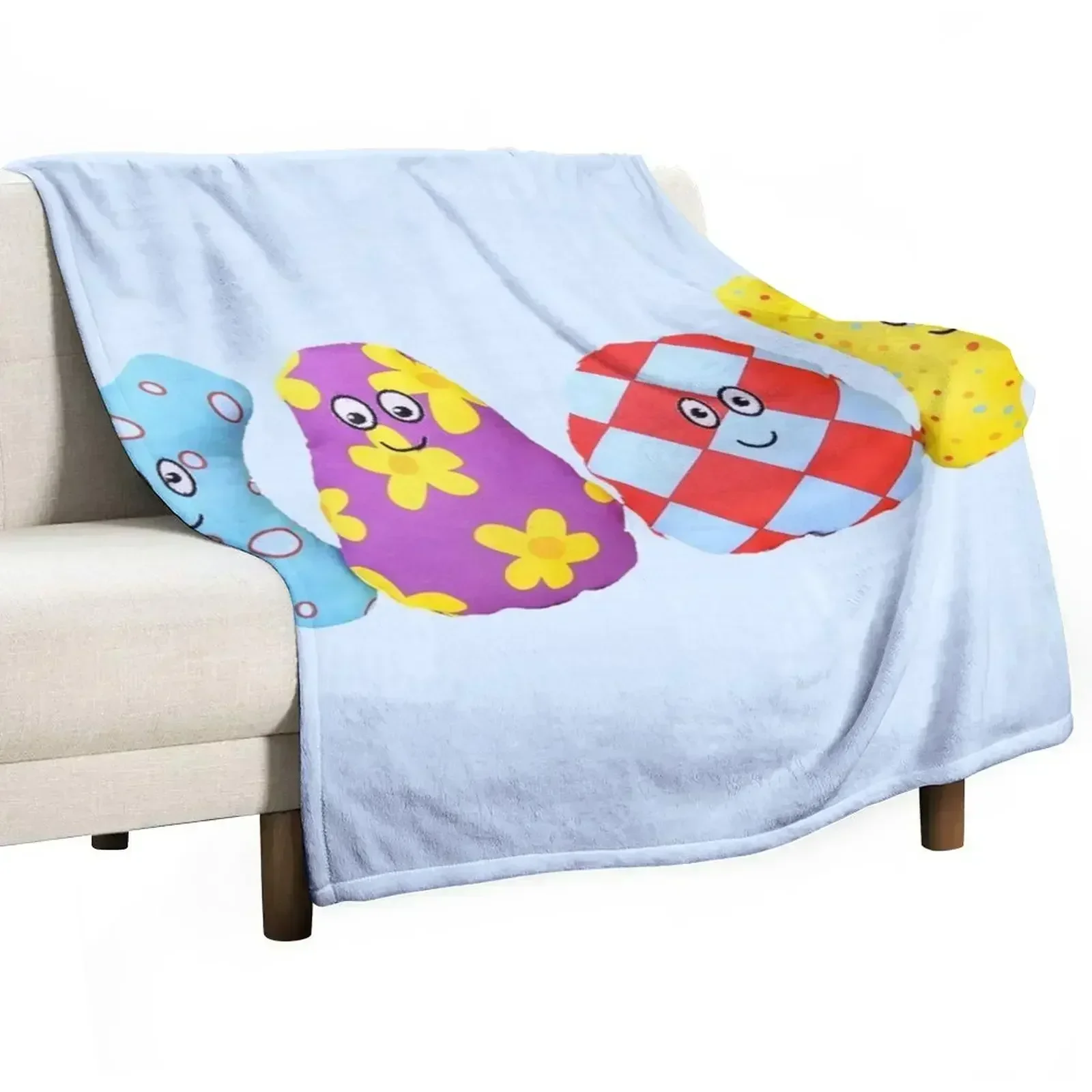 The Haahoos In the night garden Throw Blanket Beach Soft Blankets For Sofas For Baby Camping For Decorative Sofa Blankets