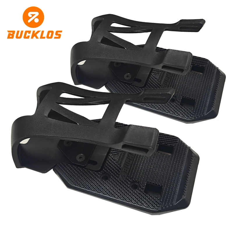 BUCKLOS Gaiola de Dedos para Pedal de Bicicleta, para Bicicletas de Spinning e Treinamento, com Fixação em Plataforma de Pedal, Ajustável, Acessórios para Ciclismo