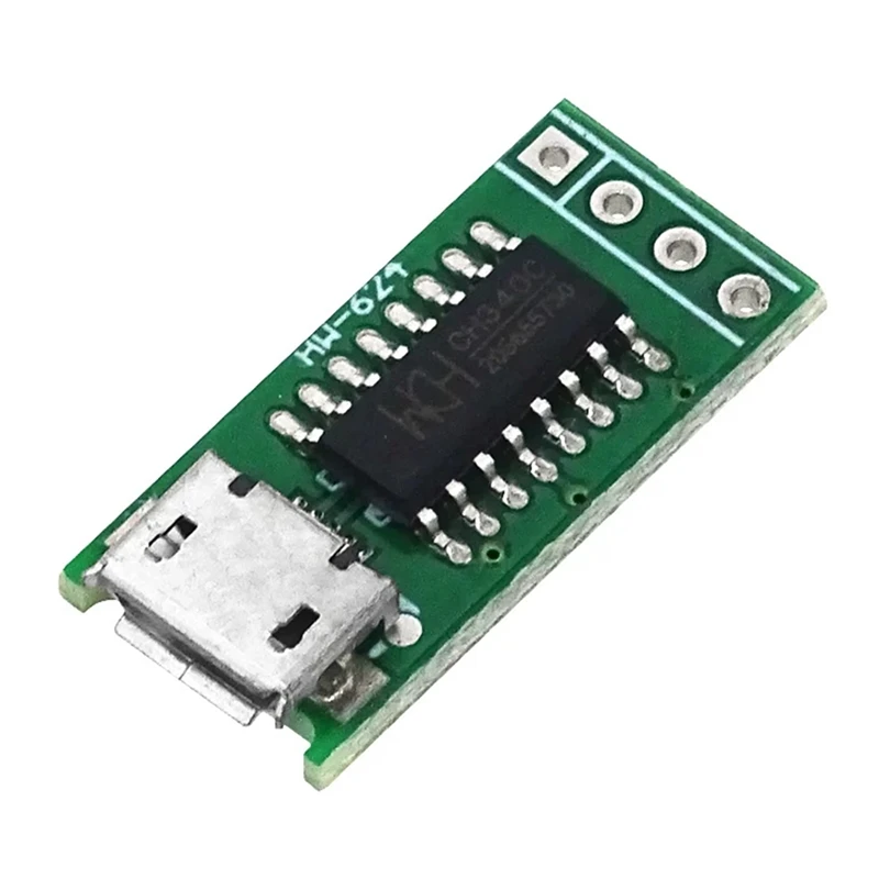 CH340C Micro-USB To TTL Serial Port ISP Download Module 5V/3.3V 500Ma Replace CP2102 CH340T For STM32 51 -5PCS