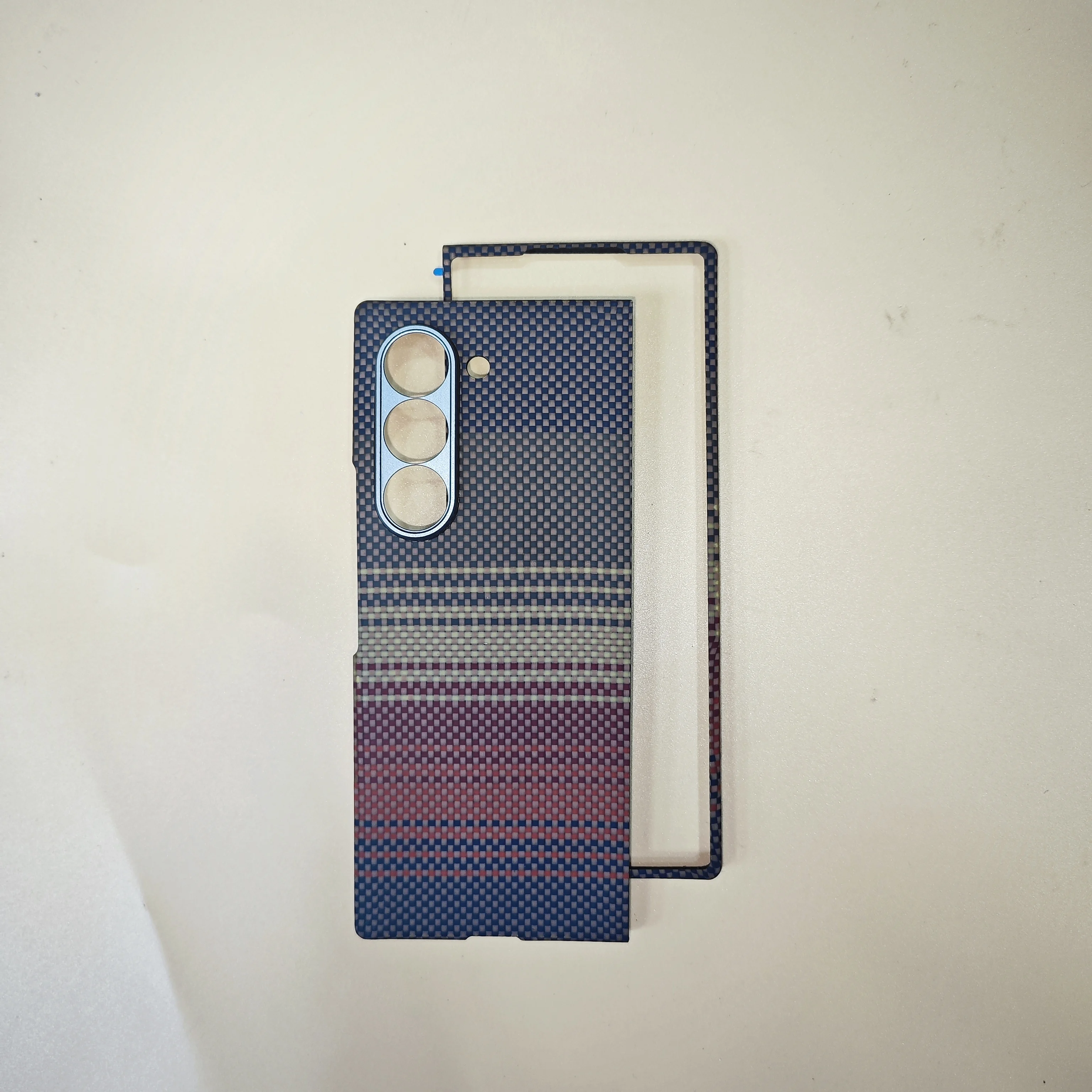 

Kevlar aramid fiber carbon fiber phone case - ultra thin and strong Z Fold 6 fold 6 For protective case
