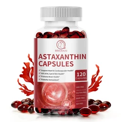 BBEEAAUU Astaxanthin Capsules Antarctic Krill Oil Relieves Infiammation Antioxidant Protect Eyes and Skin Cardiovascular Health