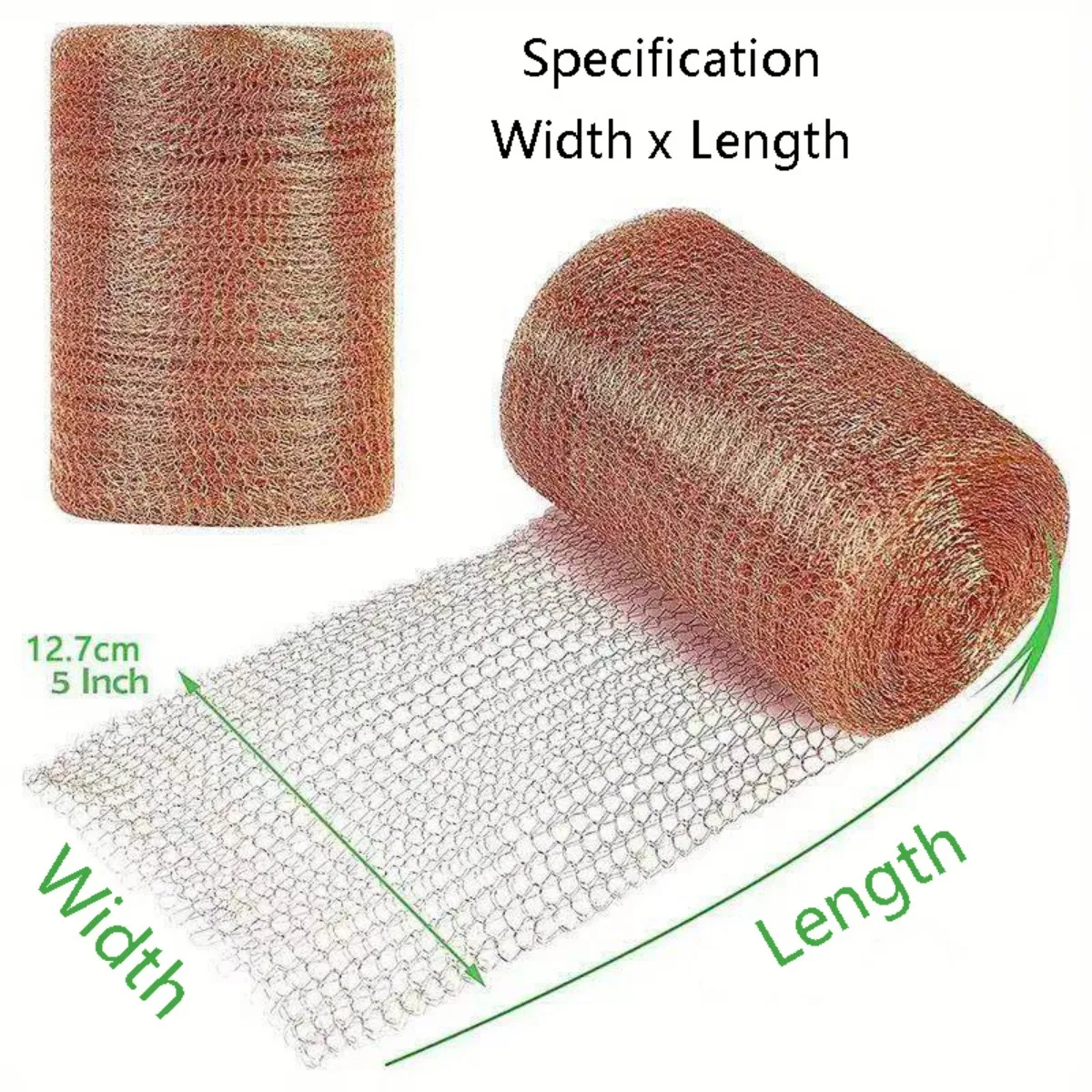 12.7cm Wine-Making Filters Copper Filter Mesh For Brewing / Distillation / Filtration / Cleaning