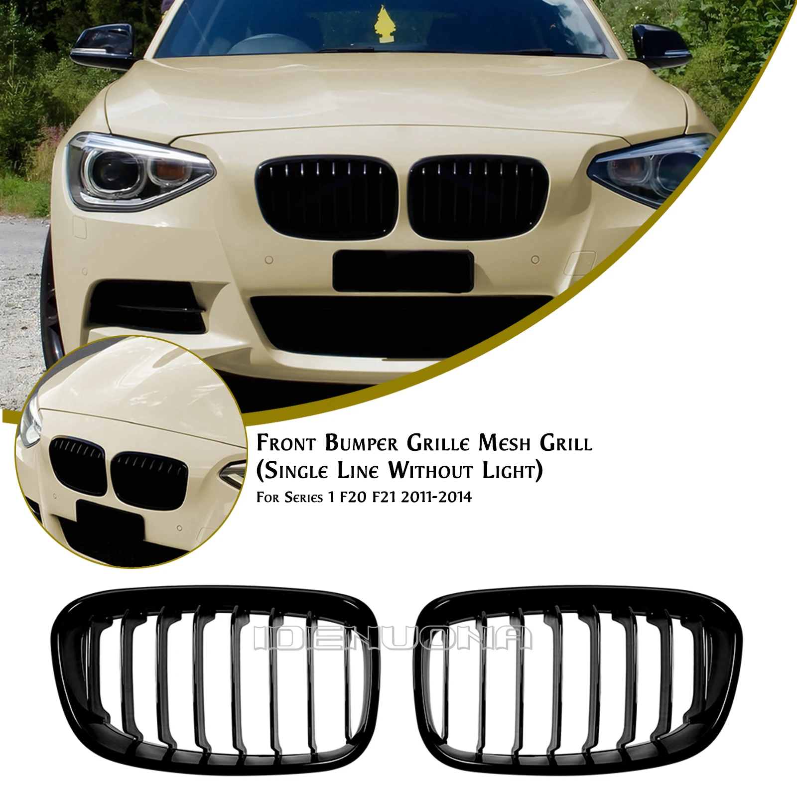 

Внешний передний бампер, сменная решетка для почек для BMW 1 серии F20 F21 2011 2012 2013 2014