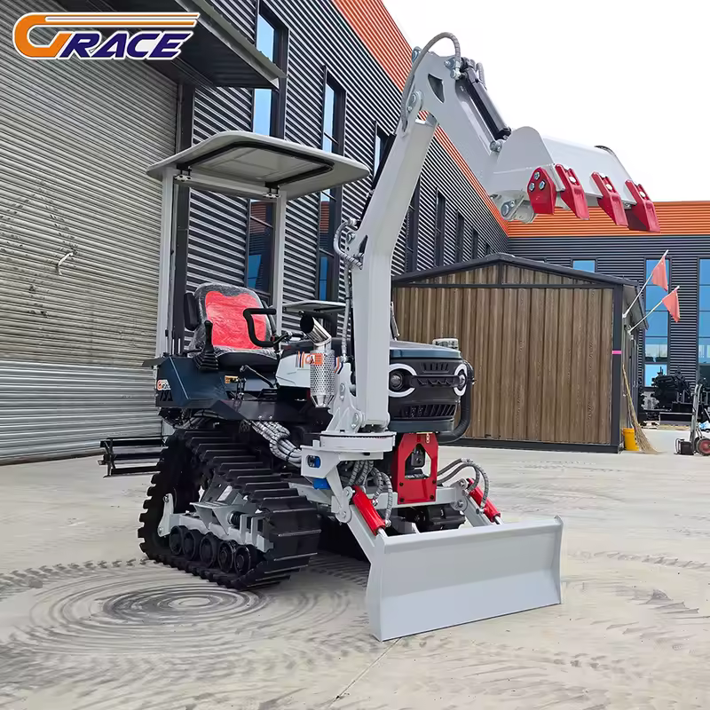 New Hot Sale 80HP Crawler Tractor For Sale Farm Machine With Hydraulic Crushing Hammer Quick Hitch - Image 3