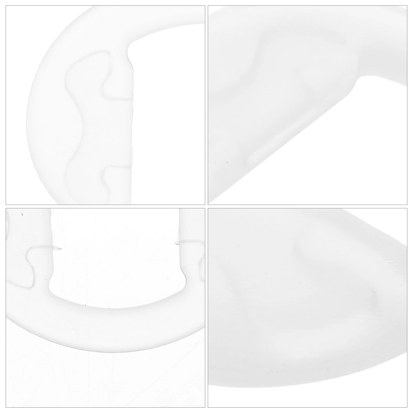 

10pcs Nose Pads for Glasses Non Slip Transparent Eyeglass Accessories Reusable Silicone Cushion Fit Sunglasses Frame Pad